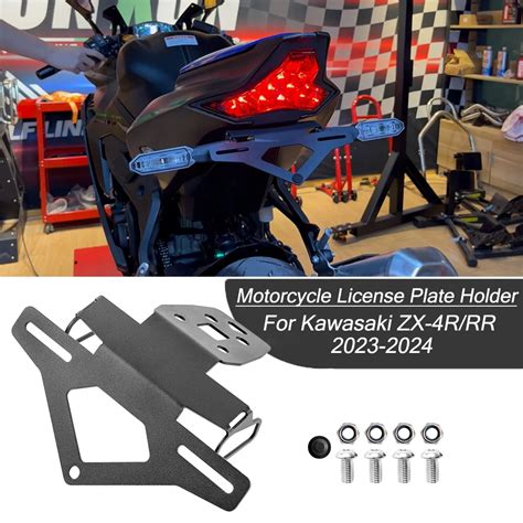 License-Plate-Frame-Holder-Bracket-Kit-For-Kawasaki-Ninja-ZX-4R-ZX-4RR-ZX4R-ZX4RR-2023.jpg