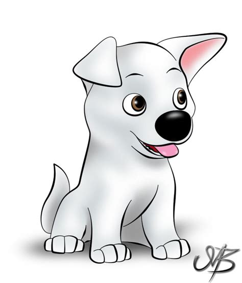 Nice piece of Bolt as a puppy. | Disney drawings sketches, Disney ...