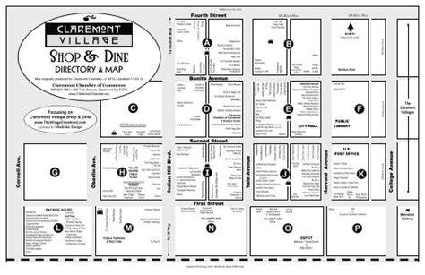 Map - Claremont Village