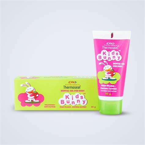 Kids Bunny Gel 80gm - Thermoseal Dental Gel for Kids