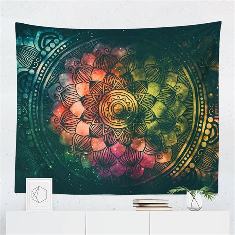 Mandala Tapestry Mandala Wall Hanging Mandala Wall Décor | Etsy