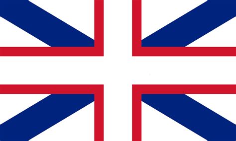 The 1606 Union Jack with its colours switched : vexillology