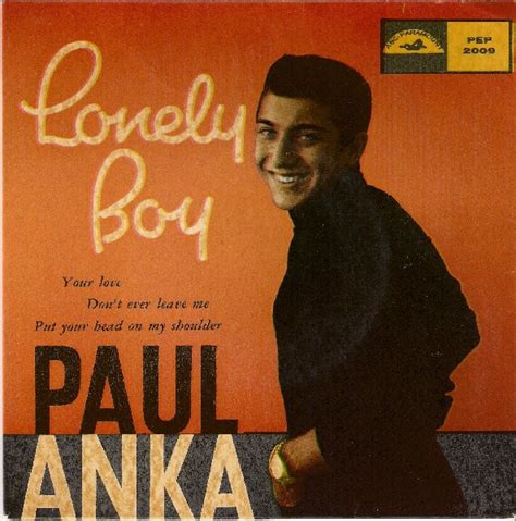 Paul Anka - Lonely Boy | Releases, Reviews, Credits | Discogs