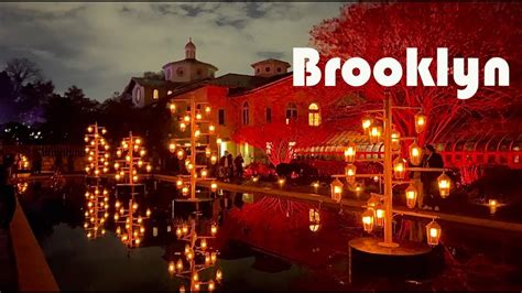 Brooklyn Botanic Garden Lightscape 2023 | Brooklyn | Christmas Lights | Holidays - YouTube