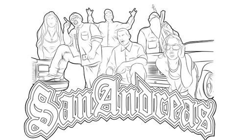 GTA San Andreas Tattoo idea | Plakat