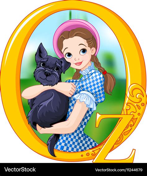 Dorothy and toto Royalty Free Vector Image - VectorStock