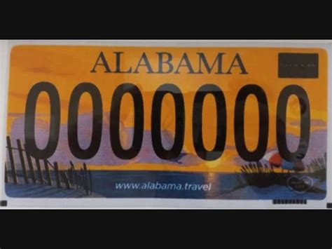 New Standard Alabama License Plate Design For 2022 | Birmingham, AL Patch