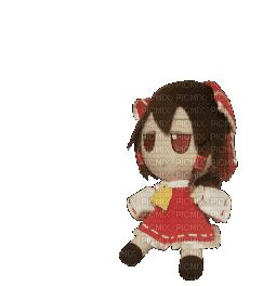 touhou reimu fumo spin, touhou - Free animated GIF - PicMix