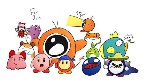 Kirby and friends! by Link-Pikachu on DeviantArt