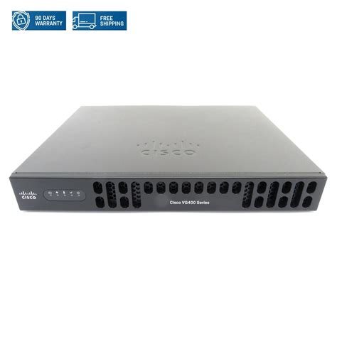 Cisco VG400-4FXS/4FXO V03 VoIP Analog Voice Gateway (No PSU) 90 Day ...