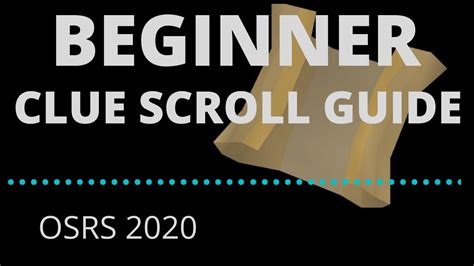 OSRS 2020 - AN EARL Anagram - Beginner Clue Scroll Guide - YouTube