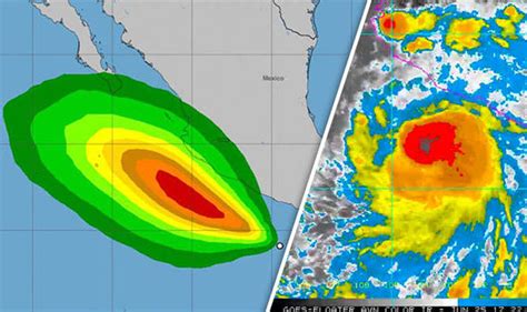 Hurricane Dora path update: LIVE storm track, latest weather models ...