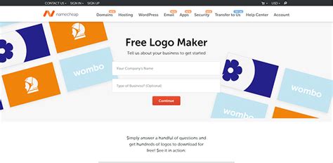 Namecheap Logo Maker - Free AI Logo Maker