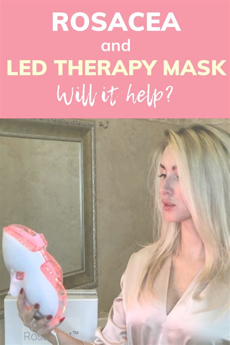 Rosacea and LED Therapy | Led therapy, Light therapy, Light therapy mask