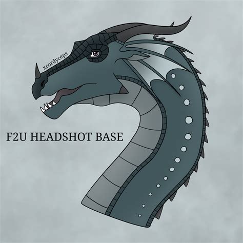 F2U RainWing Headshot Base by xcordyceps on DeviantArt