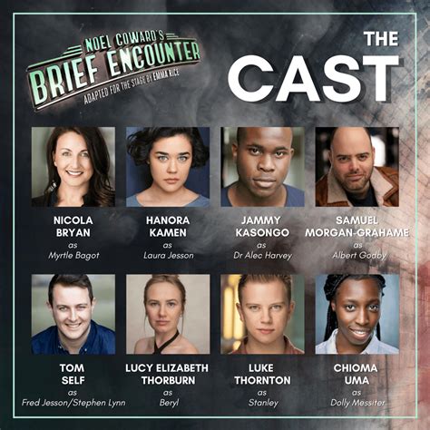 Brief Encounter Cast announced! | Wiltshire Creative