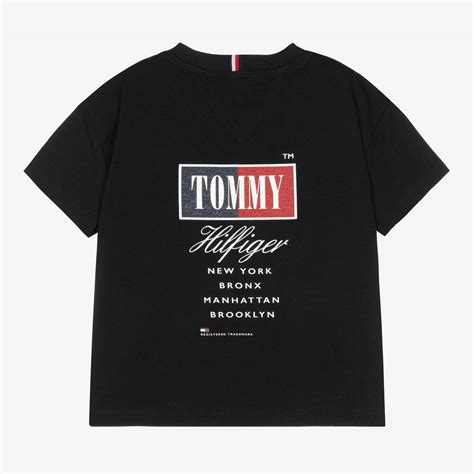 Tommy Hilfiger - Boys Blue Logo T-Shirt | Childrensalon