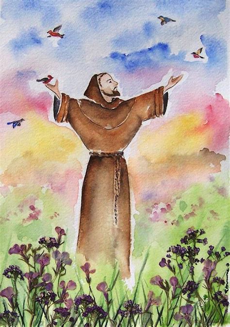 1000+ images about St. Francis of Assisi on Pinterest | Folk art paintings, Patron saints and Peace