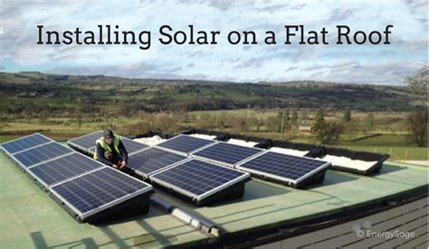 Solar Panels For Flat Roofs: 3 Things You Should Know | EnergySage