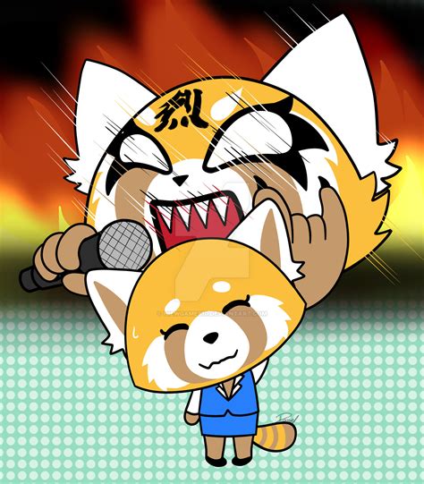 Aggretsuko by HiewGames10 on DeviantArt