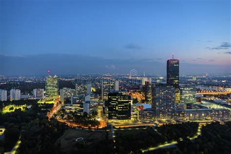 Vienna Cityscape Night Scene Stock Image - Image of travel, light: 80465221