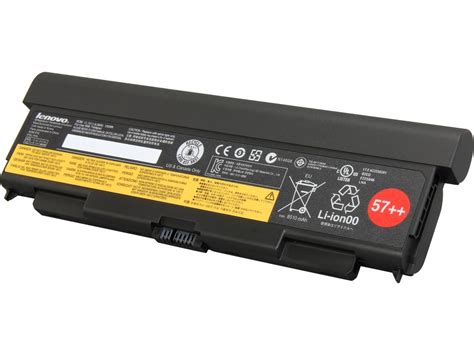 Lenovo 57++ 9 Cell Lithium-Ion Notebook Battery for Lenovo ThinkPad ...