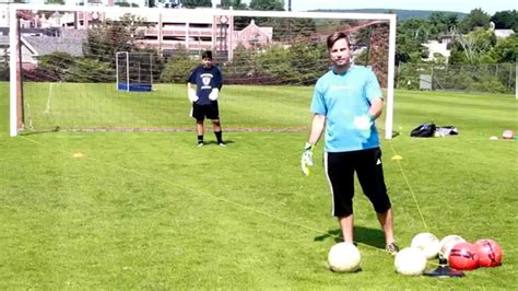 Soccer Goalie Drills: Reaction Training, Angles, and the Ready Position - YouTube