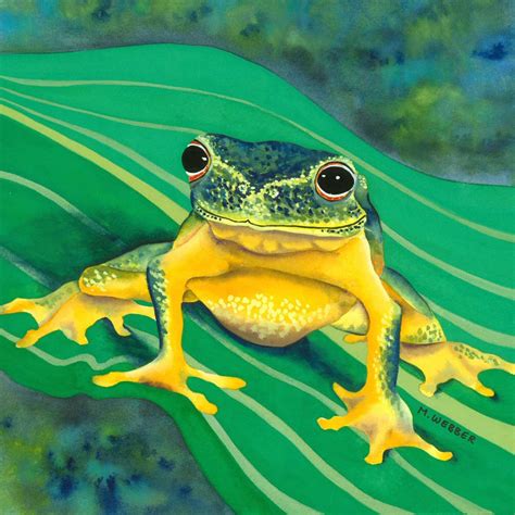 Not getting a real job: The frog who turned into some prints