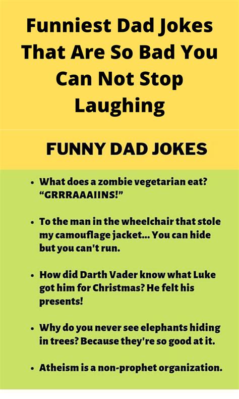 Hilarious Dad Jokes