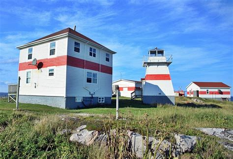 Puffin Island Lighthouse, Newfoundland Canada at Lighthousefriends.com