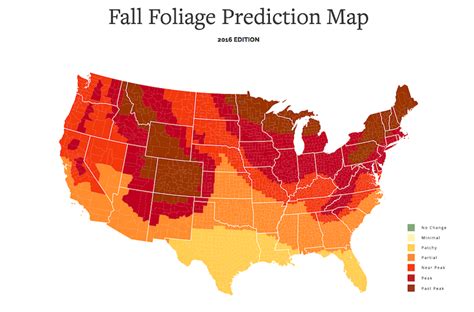 This Interactive Fall Foliage Map Shows You When Leaves Start Changing ...