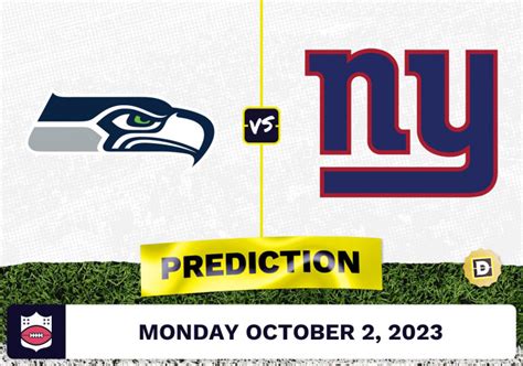 Seahawks vs. Giants Week 4 Prediction and Odds - October 2, 2023