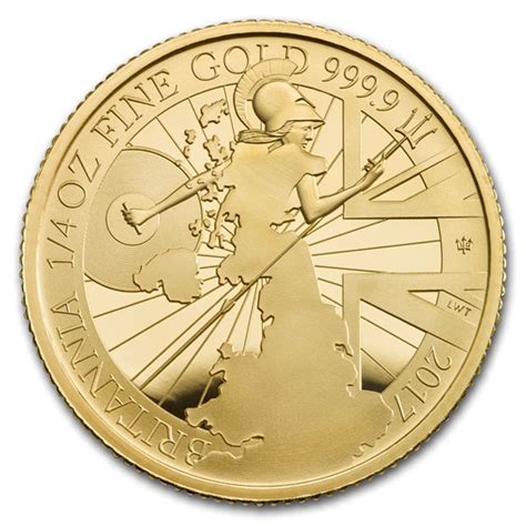 Buy 2017 Great Britain 1/4 oz Proof Gold Britannia | APMEX