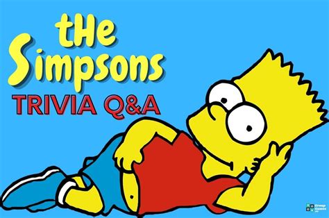 51 Simpsons Trivia Questions (and Answers) | Group Games 101