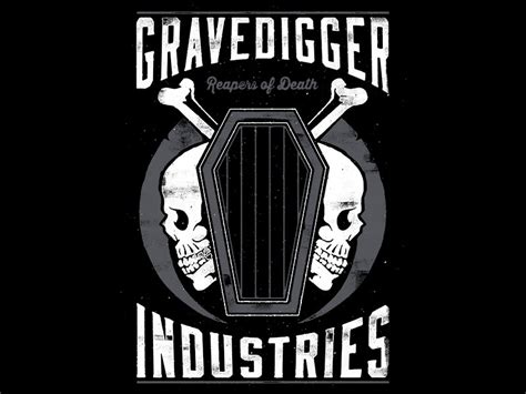 Printable Grave Digger Logo - Customize and Print