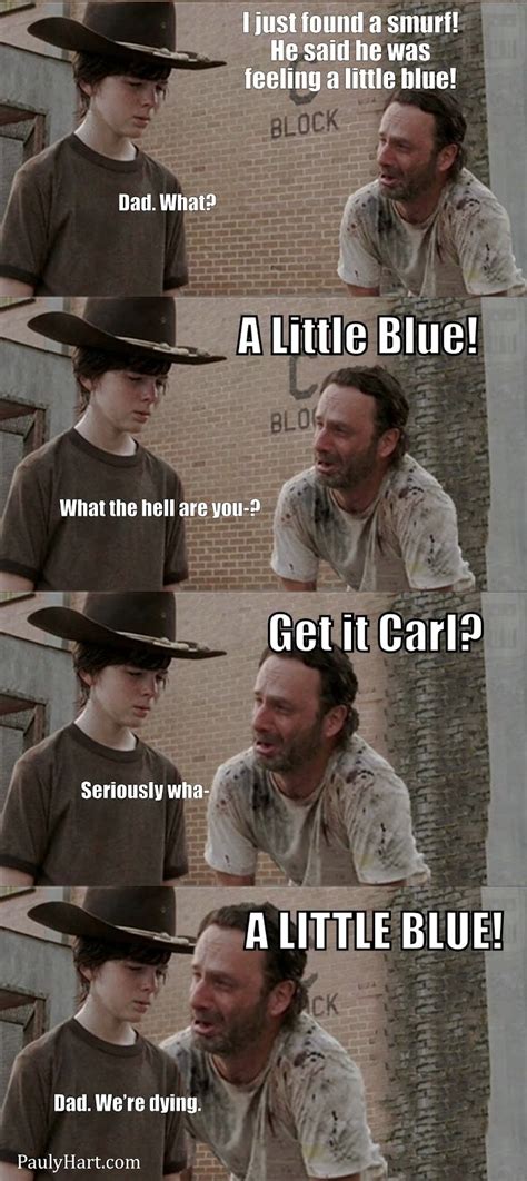 PaulyHart.com: Hey Carl Walking Dead Meme by Pauly Hart