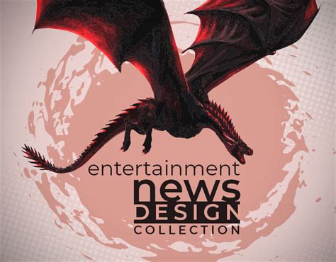 entertainment news design collection on Behance