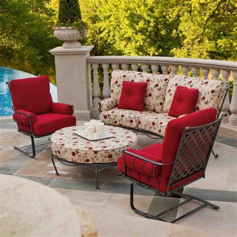 Red Patio Chair Cushions - Home Furniture Design