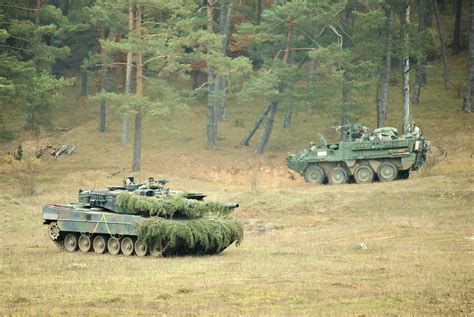 Ready to Engage | A German Army Leopard II tank, assigned to… | Flickr