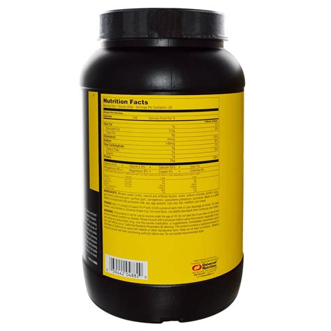 Universal Nutrition, Casein Pro, Protein Powder, Vanilla Soft Serve, 2 lb (909 g) - iHerb