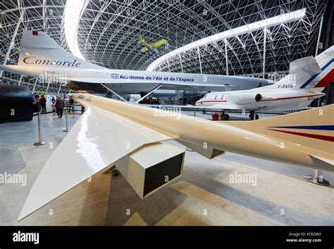 Concorde aircraft. Aeroscopia. Aeronautical Museum. Toulouse. Haute Garonne. France Stock Photo ...