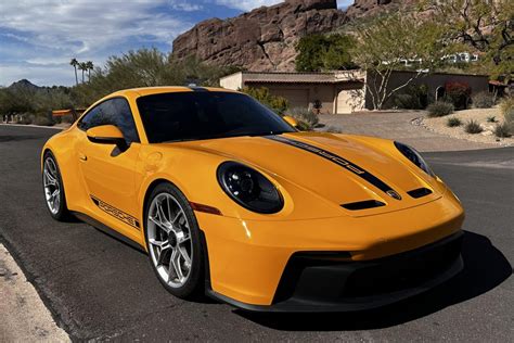 Signal Yellow 2023 Porsche 911 GT3 for sale on BaT Auctions - sold for $241,000 on March 6, 2024 ...