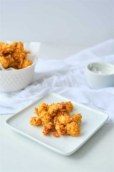 Air Fryer Popcorn Chicken - Budget Delicious