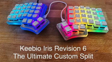 Keebio Iris Revision 6 - The Ultimate Hobbyist Split - Quick Take - YouTube