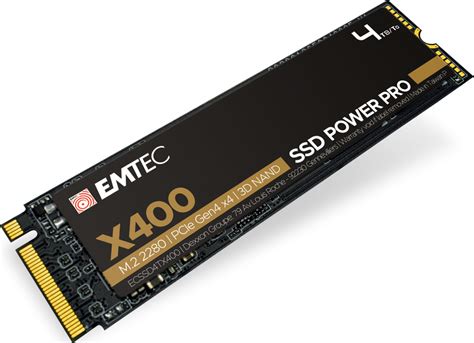 Emtec X400 Power Pro SSD 4TB M.2 NVMe PCI Express 4.0 ECSSD4TX400 | Skroutz.gr