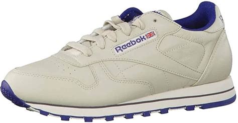 Reebok Classic Leather, Women's Training Running, Beige (Ecru/Navy), 8. ...