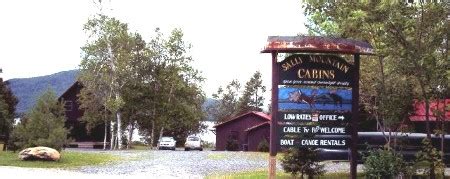 Jackman Maine Lodging & Accommodations. Sally Mountain Cabins