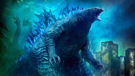 2048x1152 Godzilla King Of The Monsters Movie 4k Art Wallpaper,2048x1152 Resolution HD 4k ...