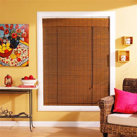 Have to have it. Radiance Imperial Matchstick Bamboo Indoor/Outdoor Roll-Up Shade with 6 in ...