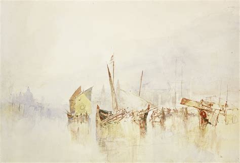 The Sun of Venice,which were made in the city in 1840, demonstrate Turner’s consummate mastery ...